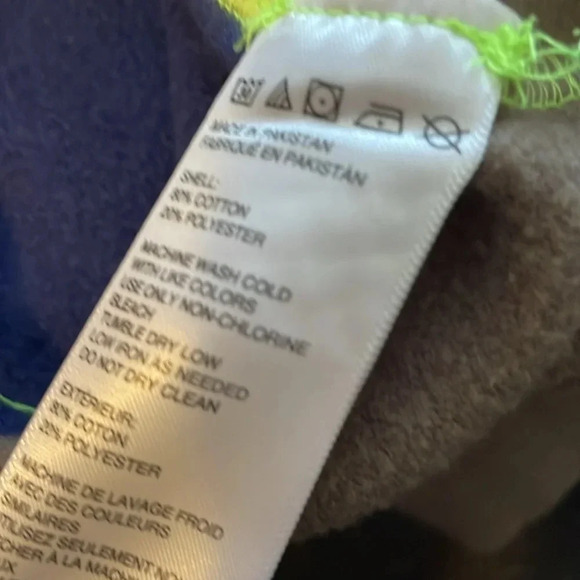 Urban Outfitters women’s gray and blue color block sweatshirt size small - Picture 8 of 8